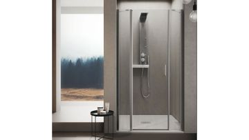 CLAIRE DESIGN-Pivot door with two fixed elements for niche by INDA® - view 2
