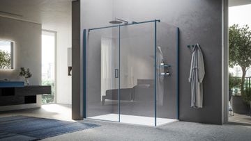 CLAIRE DESIGN-Pivot door on fixed element by INDA® - view 3