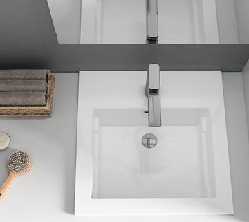 Laundry WASHBASIN MINERAL MARBLE by INDA® - view 2
