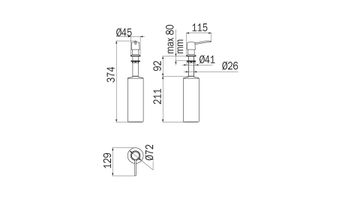 Hotellerie A0407A by INDA® - view 2