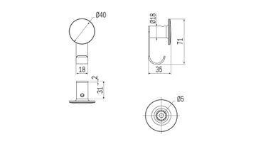 Hotellerie AV120B by INDA® - view 2