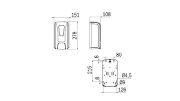 Hotellerie AV467A by INDA® - view 2