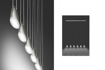 Led Oval Pendant Lamp (ref. 5180) by Alma light - view 2