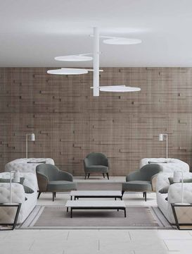 SuperMoon Ceiling Lamp (ref. 9860) by Alma light