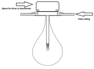 Drop Led Ceiling Lamp (ref. 9111LED) by Alma light - view 3