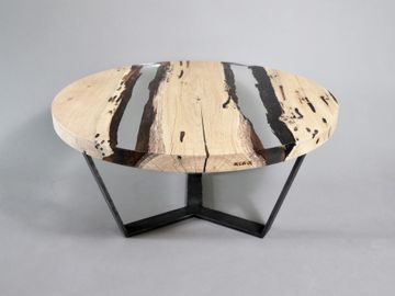 CHIMENTI ROUND Coffee Table by Alcarol - view 2