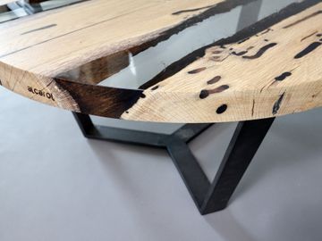 CHIMENTI ROUND Coffee Table by Alcarol - view 5