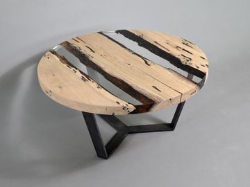 CHIMENTI ROUND Coffee Table by Alcarol - view 4