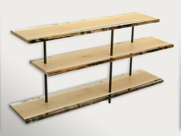 WOODPILE Shelving by Alcarol - view 3