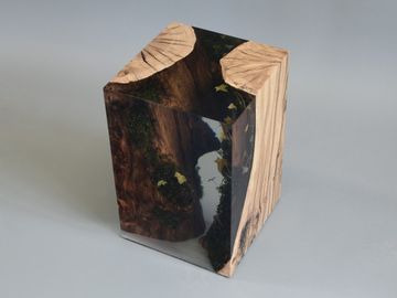 STUMP Stool - Oak by Alcarol - view 7