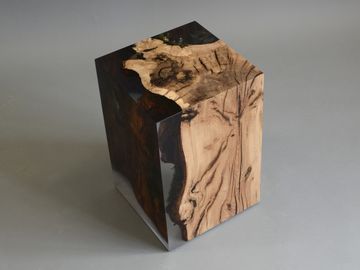 STUMP Stool - Oak by Alcarol - view 4
