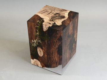 STUMP Stool - Oak by Alcarol - view 5