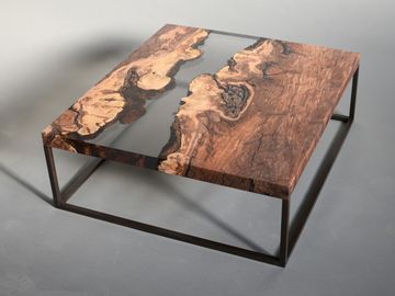 CREEK Low Table - Plum by Alcarol - view 2