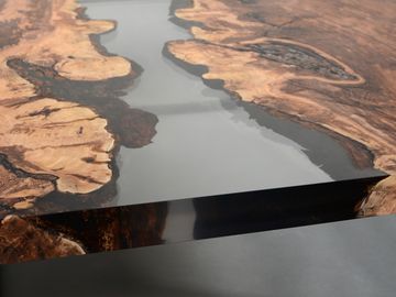 CREEK Low Table - Plum by Alcarol - view 6