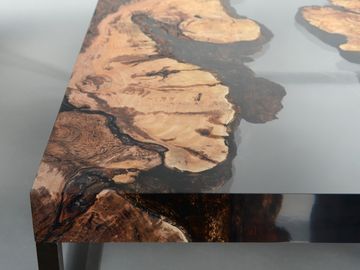 CREEK Low Table - Plum by Alcarol - view 4