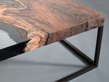 CREEK Low Table - Plum by Alcarol - view 7