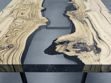 CREEK Table - Chestnut by Alcarol - view 3