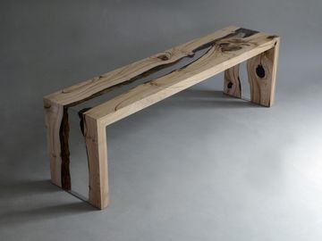 CREEK Bench - Chestnut by Alcarol - view 2