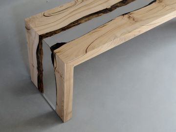 CREEK Bench - Chestnut by Alcarol - view 3