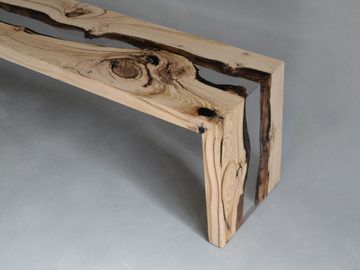 CREEK Bench - Chestnut by Alcarol - view 5