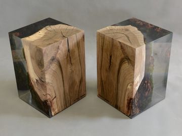 STUMP Stool - Walnut by Alcarol - view 8