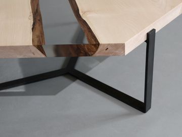 CRYSTAL Wood Trio Low Tables by Alcarol - view 9