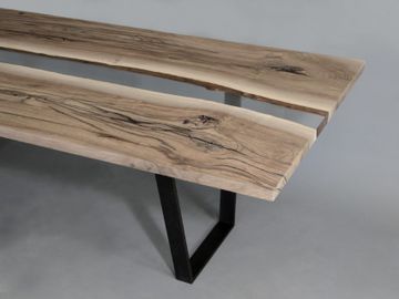 CREEK Table - Walnut by Alcarol - view 4