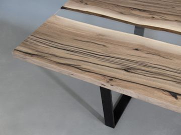 CREEK Table - Walnut by Alcarol - view 3