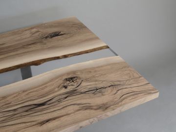 CREEK Table - Walnut by Alcarol - view 8