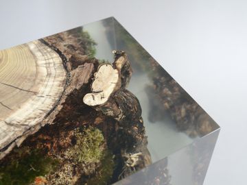 STUMP Stool - Mulberry by Alcarol - view 2