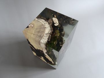 STUMP Stool - Mulberry by Alcarol - view 8