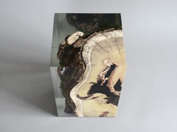 STUMP Stool - Mulberry by Alcarol - view 4