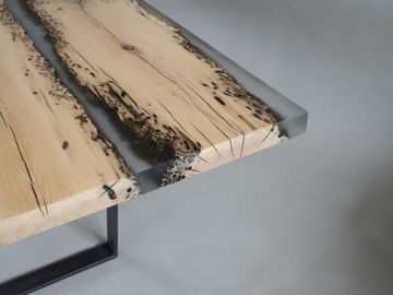 CHIMENTI Frosted Table by Alcarol - view 3