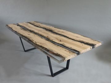 CHIMENTI Frosted Table by Alcarol - view 4