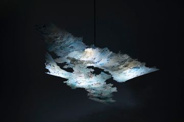Fluctus Suspension Lamp by Alcarol - view 2