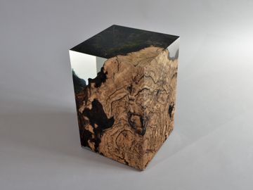 STUMP Stool - Chestnut by Alcarol - view 7
