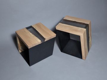 FUNGI Inclined Stool/Side table by Alcarol - view 4