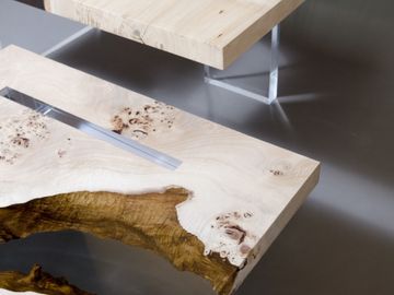 POPLAR Low Coffee Table by Alcarol - view 3