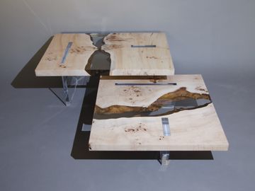 POPLAR Low Coffee Table by Alcarol - view 4