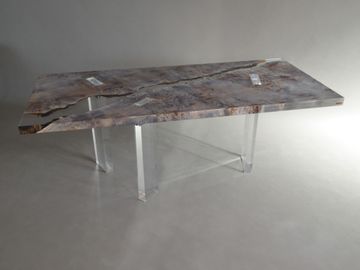 Moon Rectangular Dining Table by Alcarol - view 5