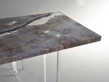 Moon Rectangular Dining Table by Alcarol - view 4