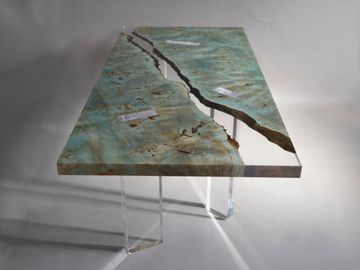 Uranus Rectangular Dining Table by Alcarol - view 2