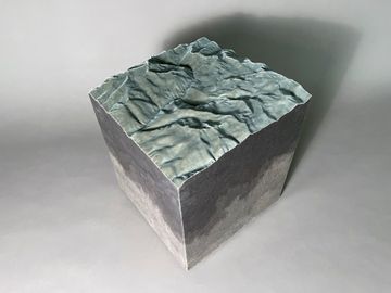 Velvet HORIZONS Pouf by Alcarol - view 4
