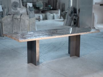Marble Ways - Dining Table by Alcarol - view 5