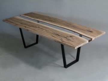 CREEK Table - Walnut by Alcarol - view 2