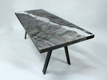 Moon Table - Steel Legs Edition by Alcarol - view 8