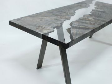 Moon Table - Steel Legs Edition by Alcarol - view 9