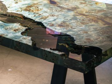 Uranus Table - Steel Legs Edition by Alcarol - view 8