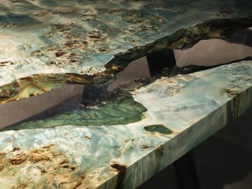 Uranus Table - Steel Legs Edition by Alcarol - view 5