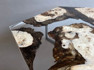 Poplar CRYSTAL Coffee Table by Alcarol - view 9